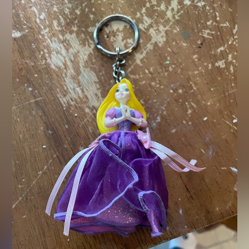 Rapunzel keychain